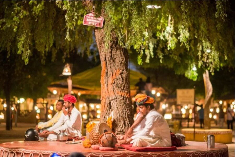 Evening Jaipur City Tour and Dinner at Chokhi Dhani - Full Description