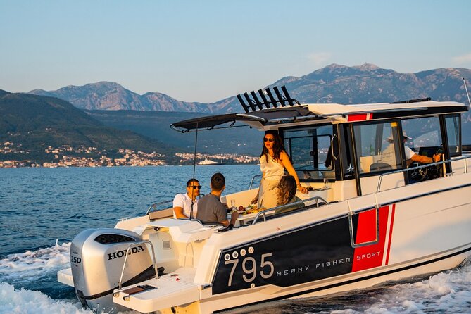 Explore Boka Bay by Private Luxury Boat