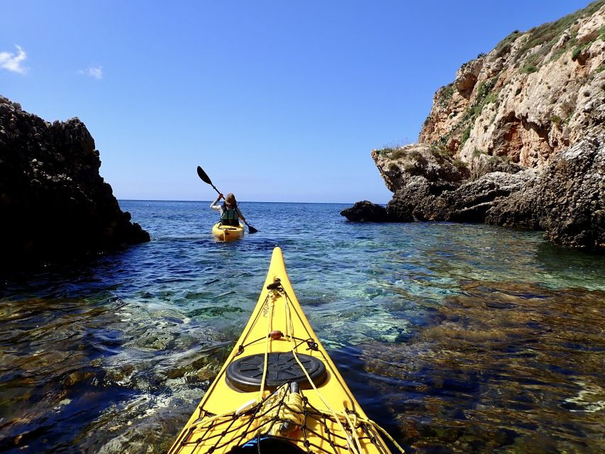 Favignana: Kayak Excursion, Snorkelling and Adventure
