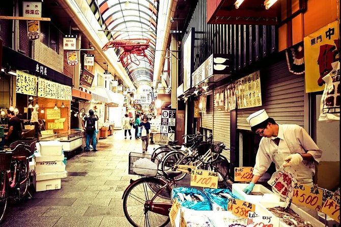 Flavors of Osaka Kuromon Market Food Tour With a Master Guide