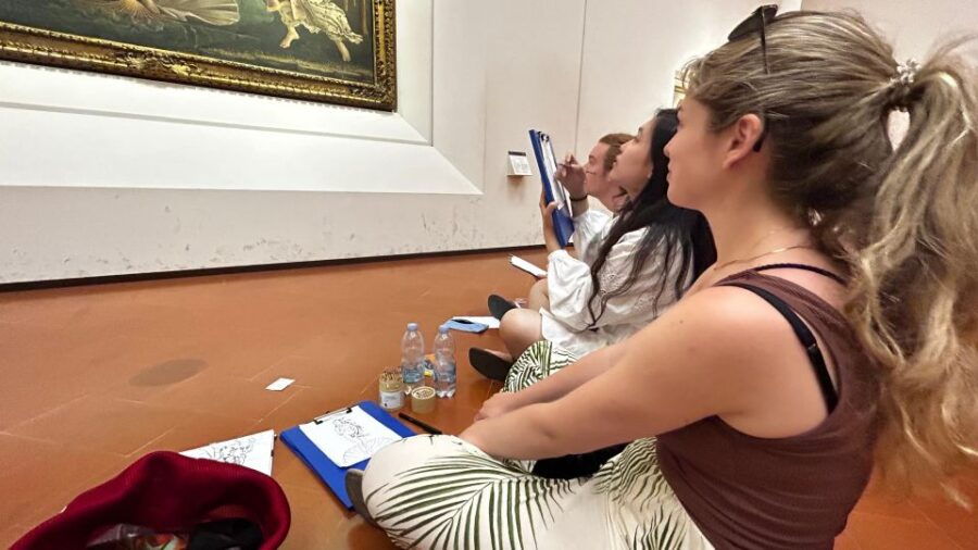 Florence Painting And Wine