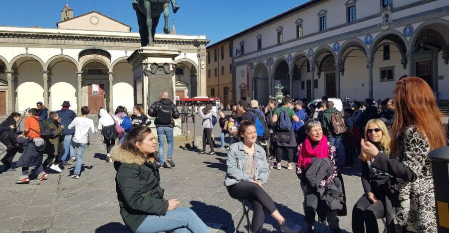Florence: Private Sit and Walk With Ice Cream!