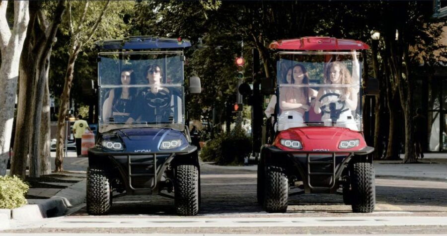 Fort Lauderdale: 6 People Golf Cart Rental