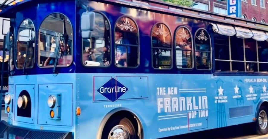 Franklin: Trolley Hop-On and Hop-Off Tour - Tour Details