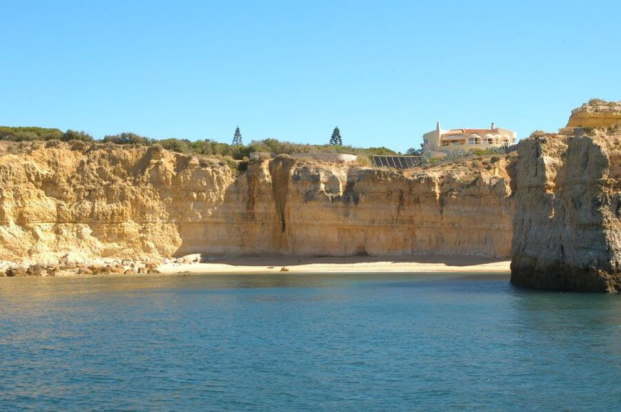 From Albufeira: Algarve Coast Cruise to Benagil With Wine