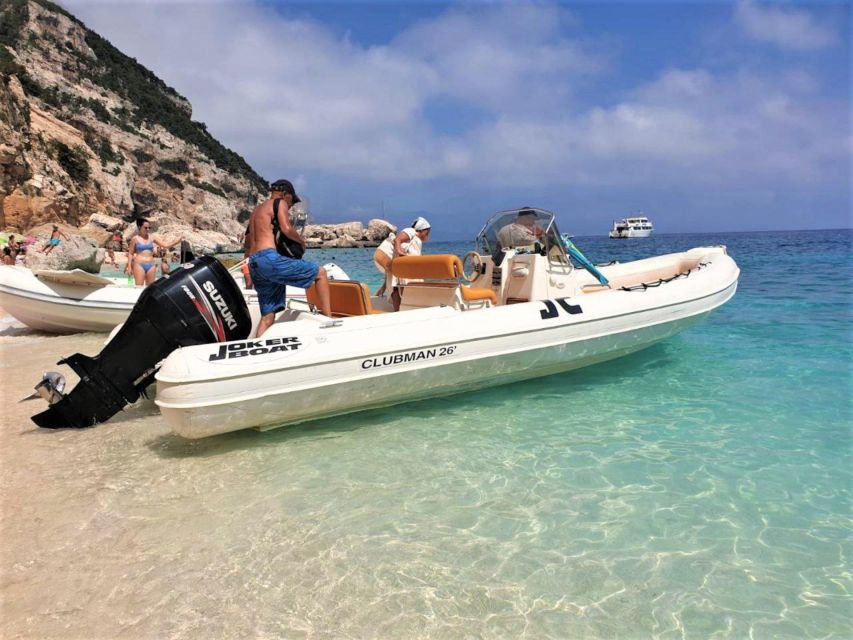 From Arbatax: Rubber Dinghy Trip in the Gulf of Orosei