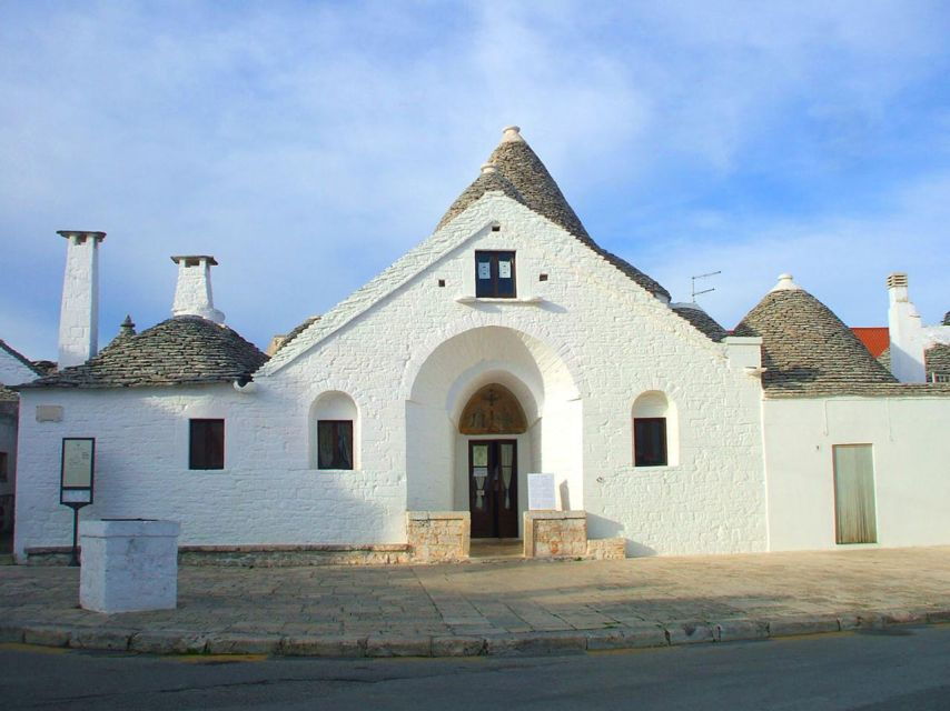 From Bari: Alberobello Trulli Private Day Tour