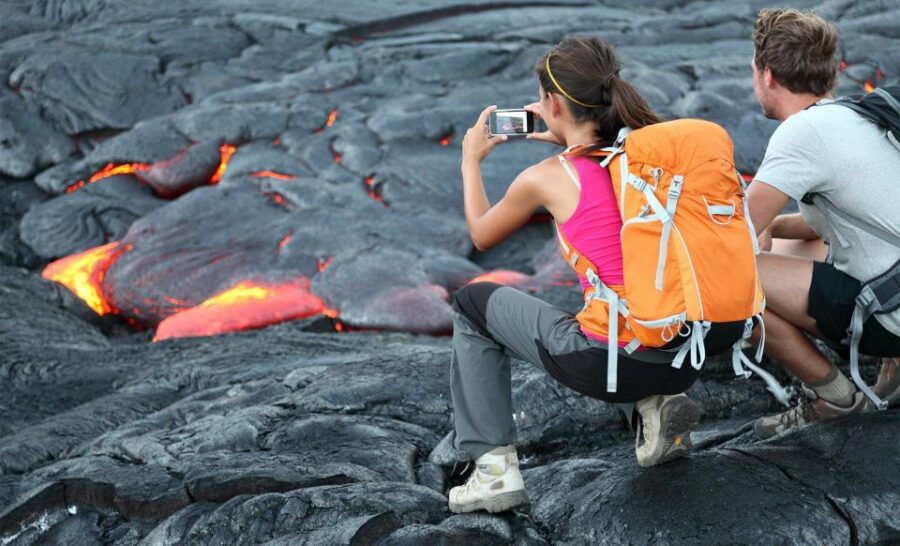 From Big Island-Volcanoes & Waterfall Tour in a Small Group