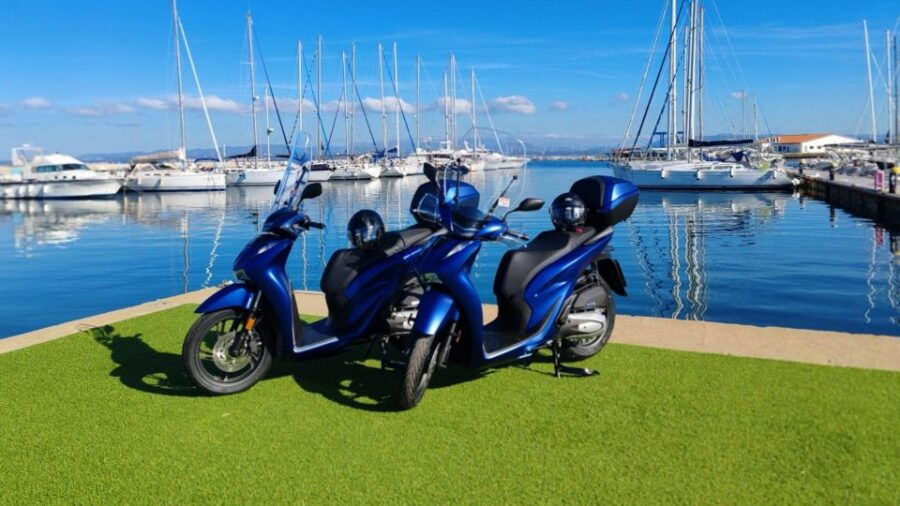 From Calasetta: Scooter Hire on the Island of Santantioco