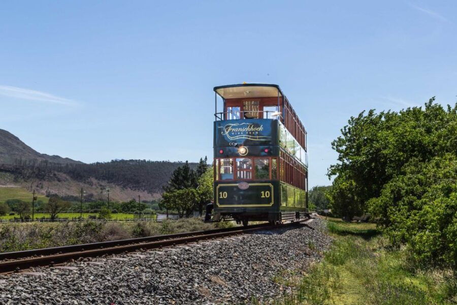From Cape Town: Franschhoek Wine Tram Hop-on Hop-off