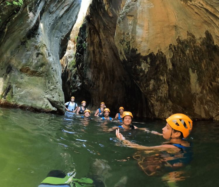 From Estepona: Guadalmina River Guided Canyoning Adventure
