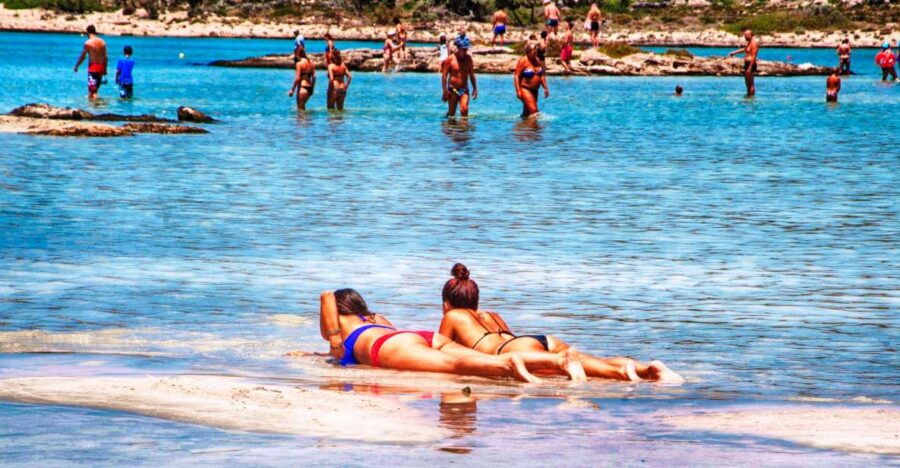 From Hersonissos: Elafonisi Pink Beach Day Trip in Crete