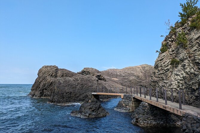 From Kanazawa: Fukuis Stunning Cliffs, Spiritual Island & Port