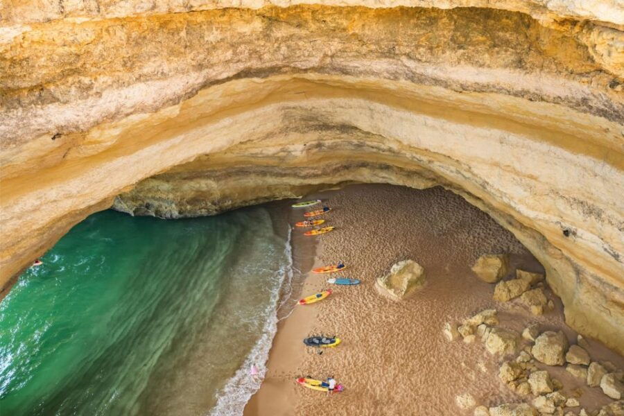 From Lisbon: Private Day Tour to Algarve & Benagil Sea Cave!