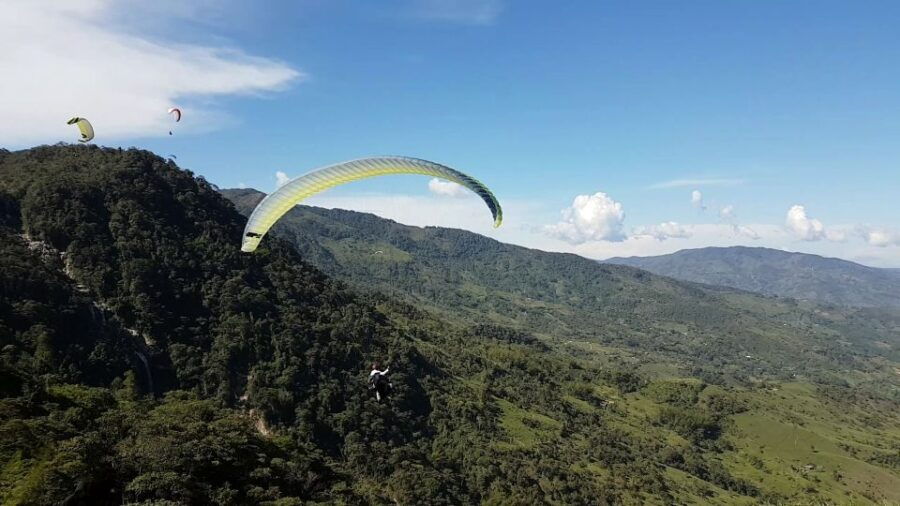 From Medellin: Private Paragliding Tour Over Waterfalls - Experience Highlights