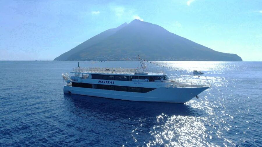 From Milazzo: Panarea & Stromboli Cruise & Shore Excursion