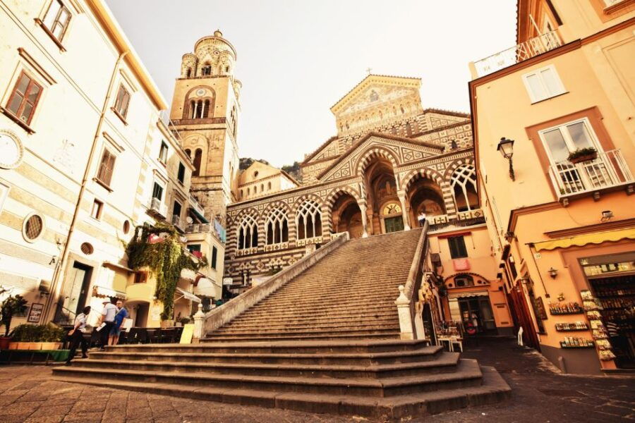 From Naples: Day Trip to Pompeii, Amalfi Coast, and Ravello