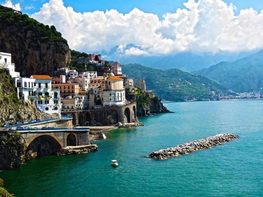 From Naples: Private Full-Day Pompeii and Amalfi Coast Tour