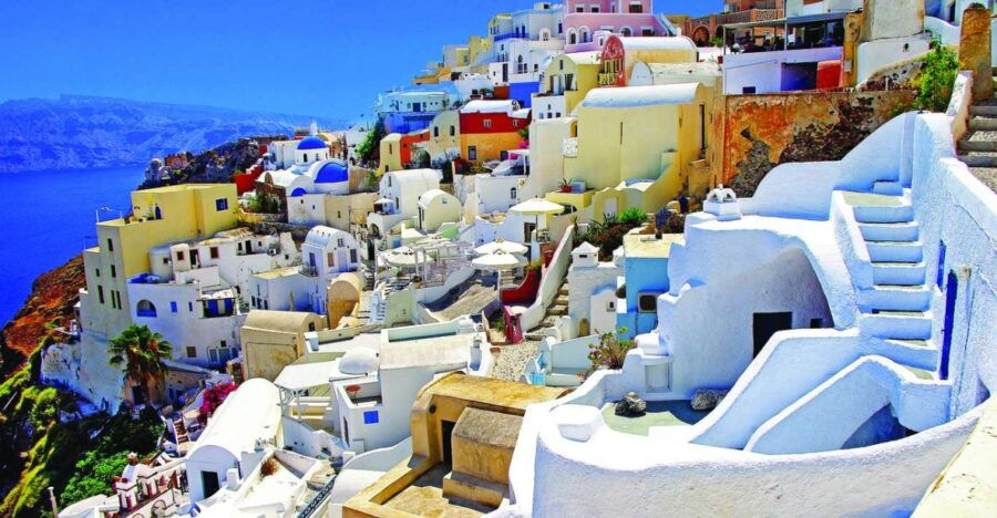 From Naxos: Santorini Day Trip by Boat With Highlights Tour
