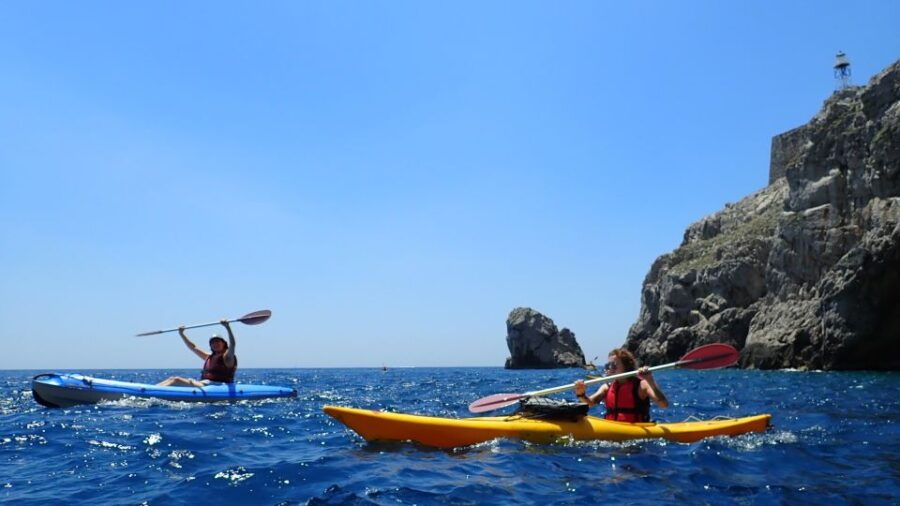 From Nerano: Kayaking Tour to the Bay of Leranto