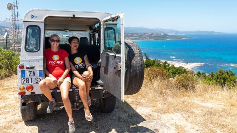 From Orosei: 4×4 Private Tour to Biderosa and Capo Comino