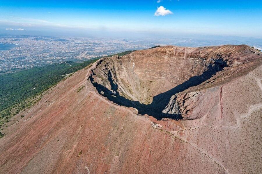 From Pompeii: Vesuvius Excursion + Pompeii Guided Tour