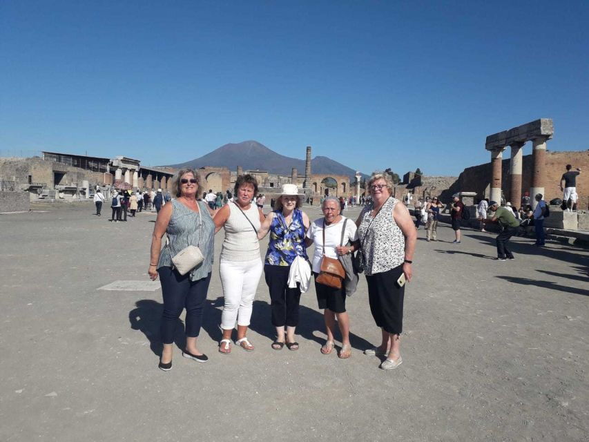 From Rome: Pompeii Ruins and Mt. Vesuvius W/ Lunch & Wine - Good To Know