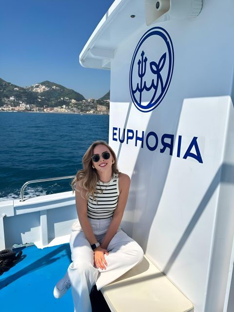 From Salerno: Cruise With Stop in Amalfi and Aperitif