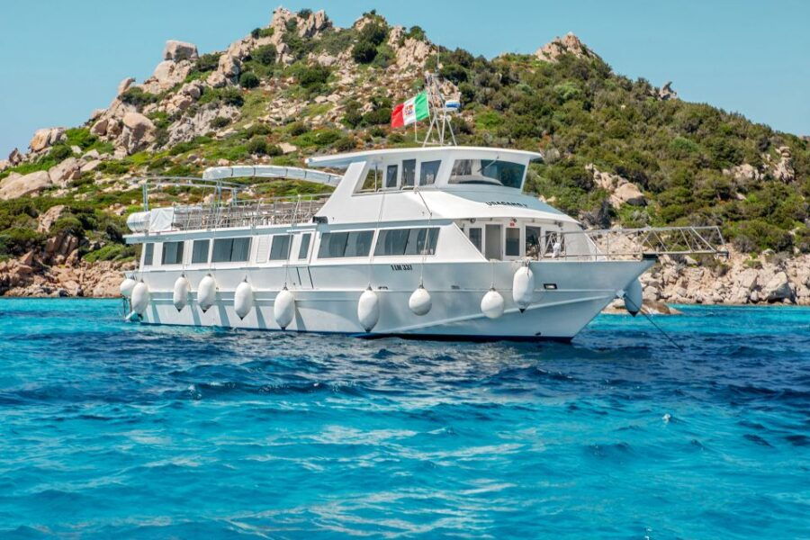 From Santa Teresa Gallura: La Maddalena Full-Day Boat Tour
