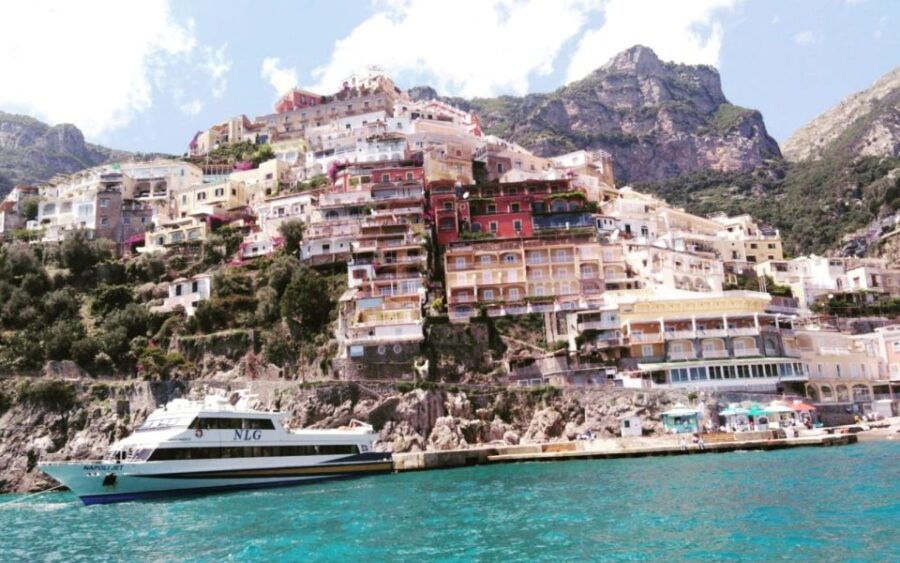 From Sorrento: Boat Trip With Stops in Amalfi and Positano