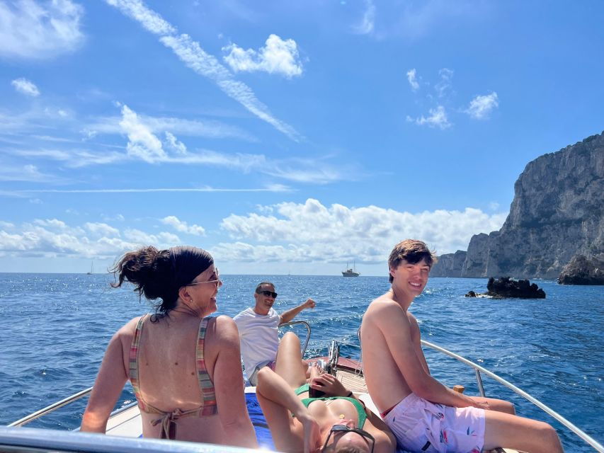 From Sorrento: Capri Boat Tour With Blue Grotto Visit - Itinerary