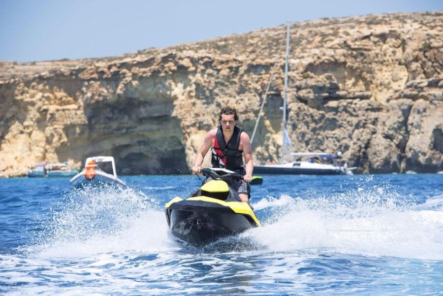 From St. Julians: Jet Ski Safari to the South of Malta