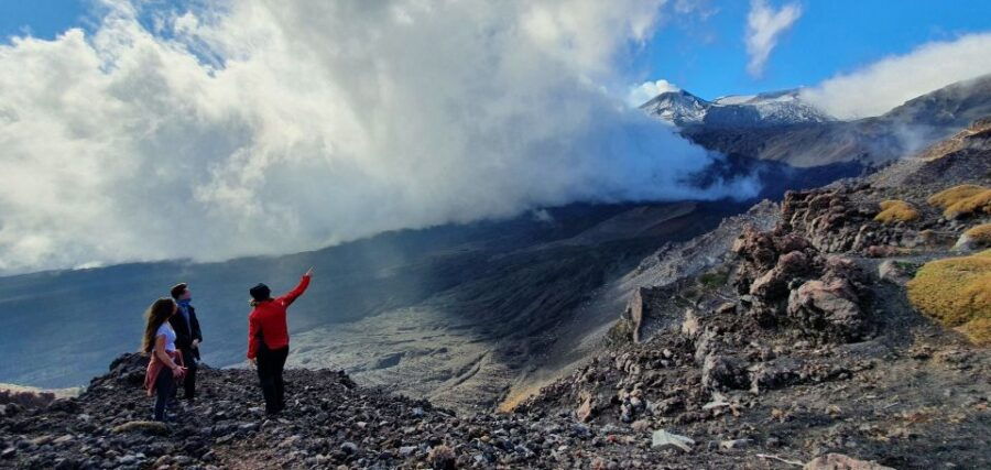 From Taormina or Catania: Private Full-Day Mount Etna Hike