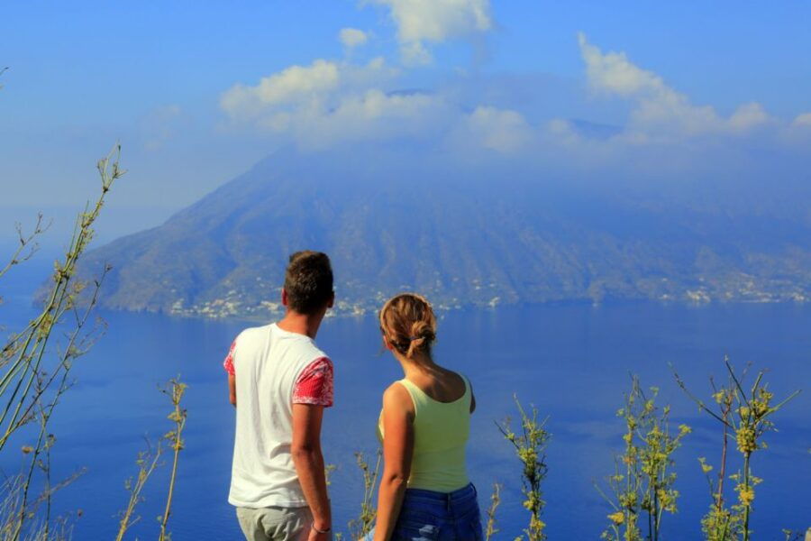 From Tropea: Aeolian Islands Day Tour by Boat