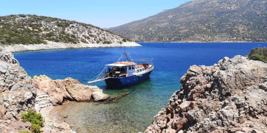 From Votsalakia Port: Samiopoula Boat Cruise With Lunch