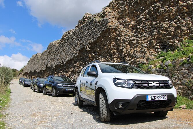Full Day 4x4 Self-Drive Safari Tour in Crete With BBQ Lunch