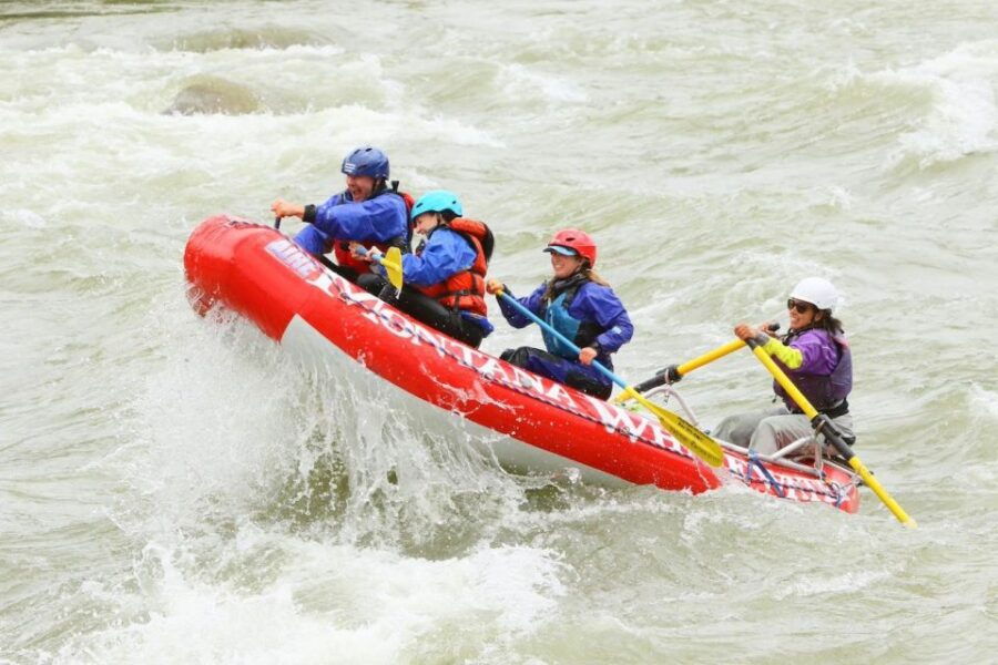 Gardiner: Half Day Whitewater Raft Trip on the Yellowstone