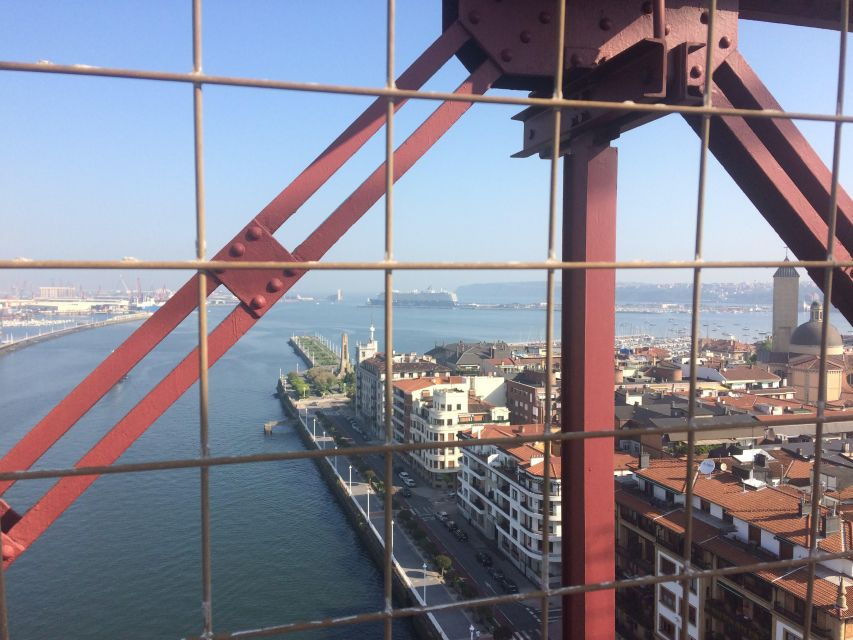 Getxo: Hanging or Bizkaia Bridge Tour With Walking & Pintxos
