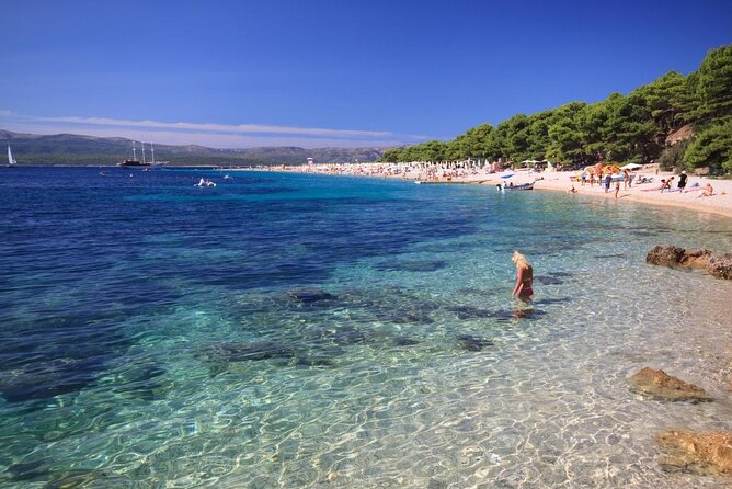 Golden Horn Beach & North Shore of Hvar Island Private Boat Tour