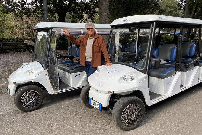 Golf Cart Tour of Rome in 3 Hours With Ice Cream