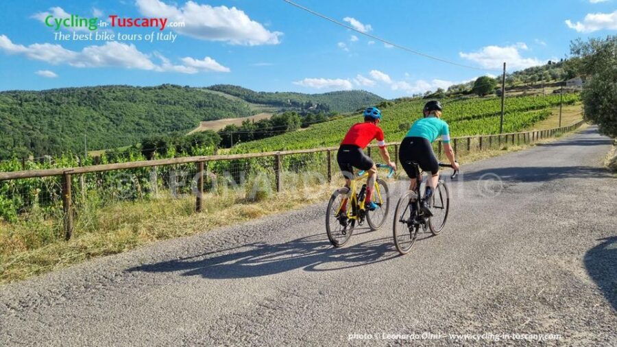 Guided Bike Tour in Chianti, Tuscany, Italy.