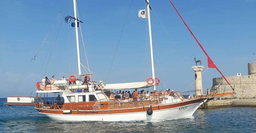 Half-Day Rhodes Cruise ( Unlimited Drinks, Snacks) - Good To Know
