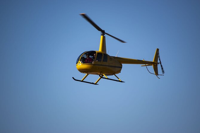 Helicopter Tour Over the Wonders of Mendoza