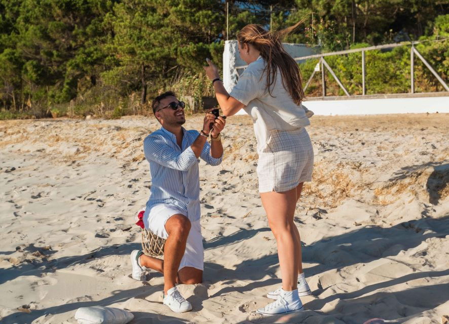 Horseback Marriage Proposal on the Beach