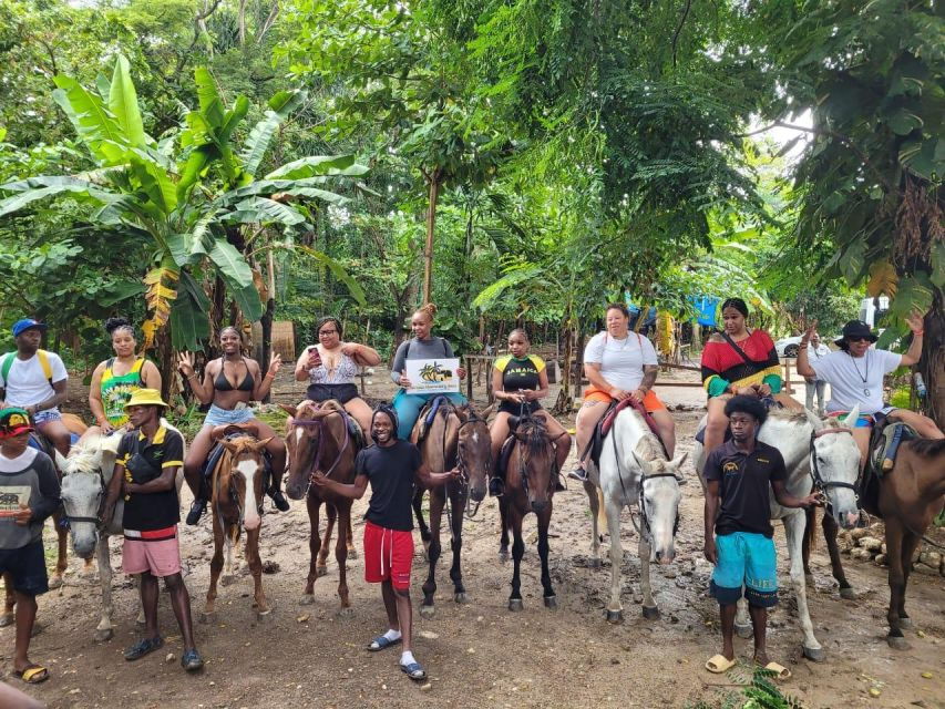 Horseback Ride, Blue Hole, Secret Falls & River Tubing Tour - Tour Description