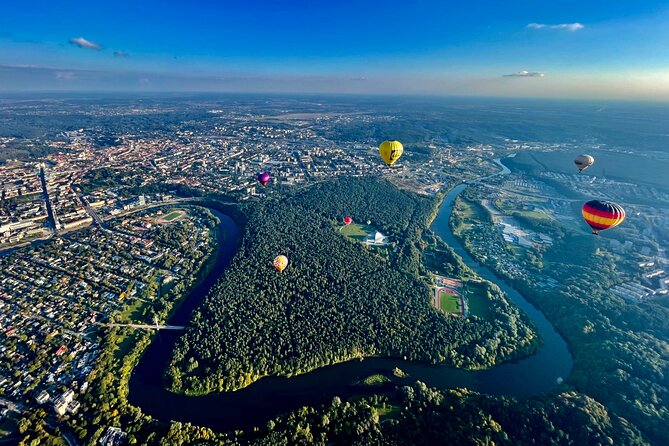 Hot Air Balloon Flight Over Vilnius or Trakai