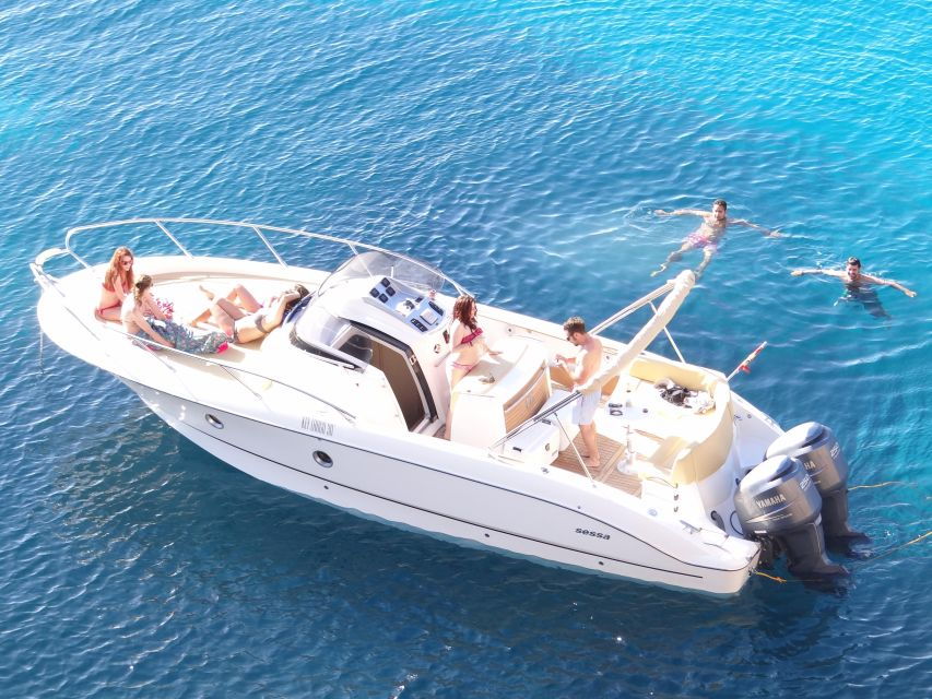 Ibiza: Rent a 9-Person Private Boat, Formentera & Highlights