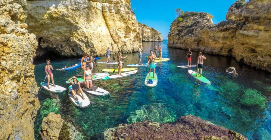 Ibiza: Stand-Up Paddle Boarding Trip to Secret Caves