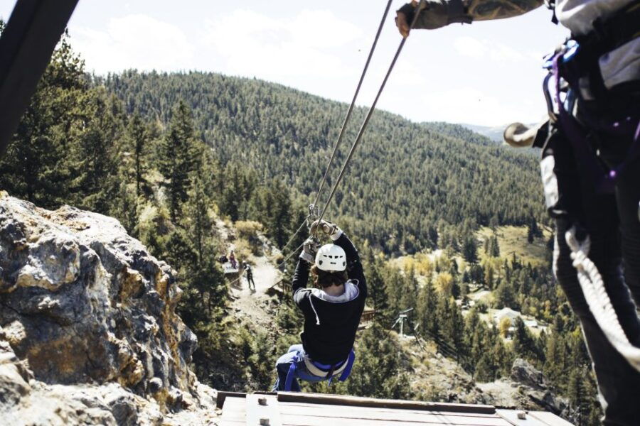 Idaho Springs: Cliffside Zipline Adventure