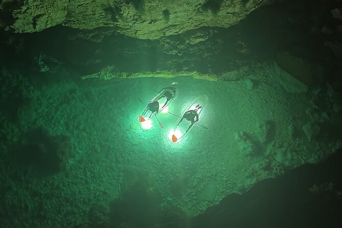 Istria Sea Canyon Illuminated Kayak Tour by Night
